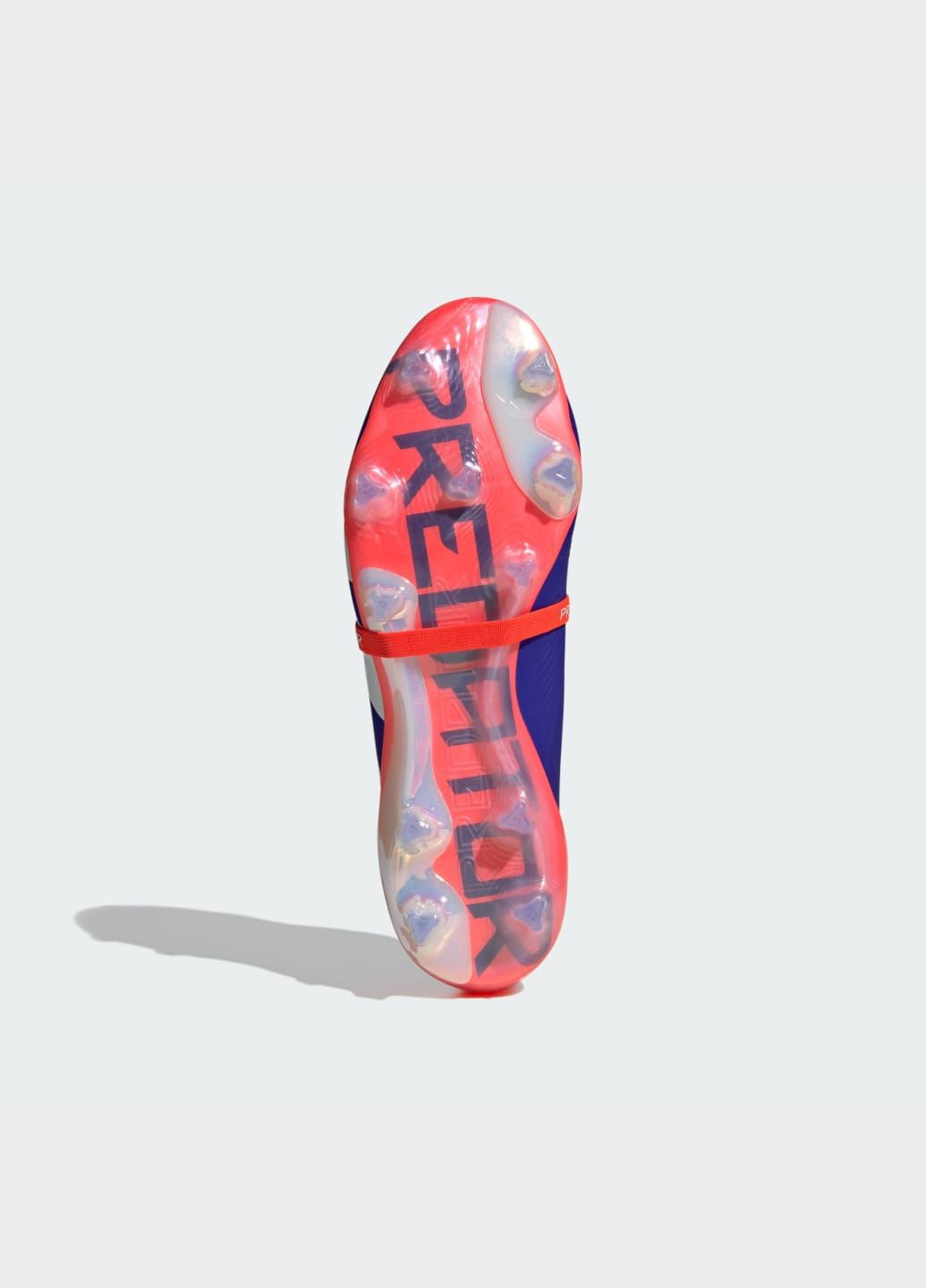 Синій літні бутси predator elite fold-over tongue firm ground adidas