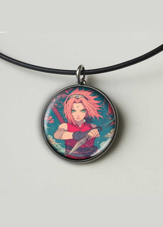 Підвіска (кулон) Аніме Наруто #04 (круглий) No Brand (328049941)
