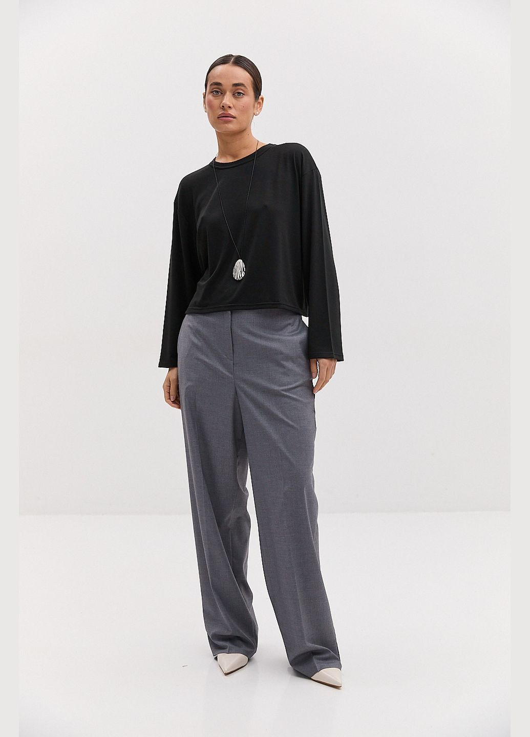 Женский лонгслив oversize Arjen (316301655)