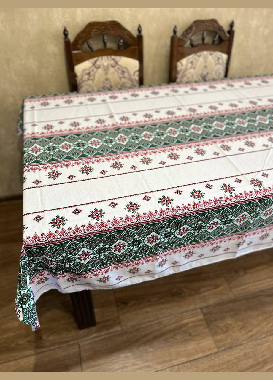 Скатерть для кухонного стола красивая легкая 150х180 см см (П4КЕ05016-32) No Brand (306633702)