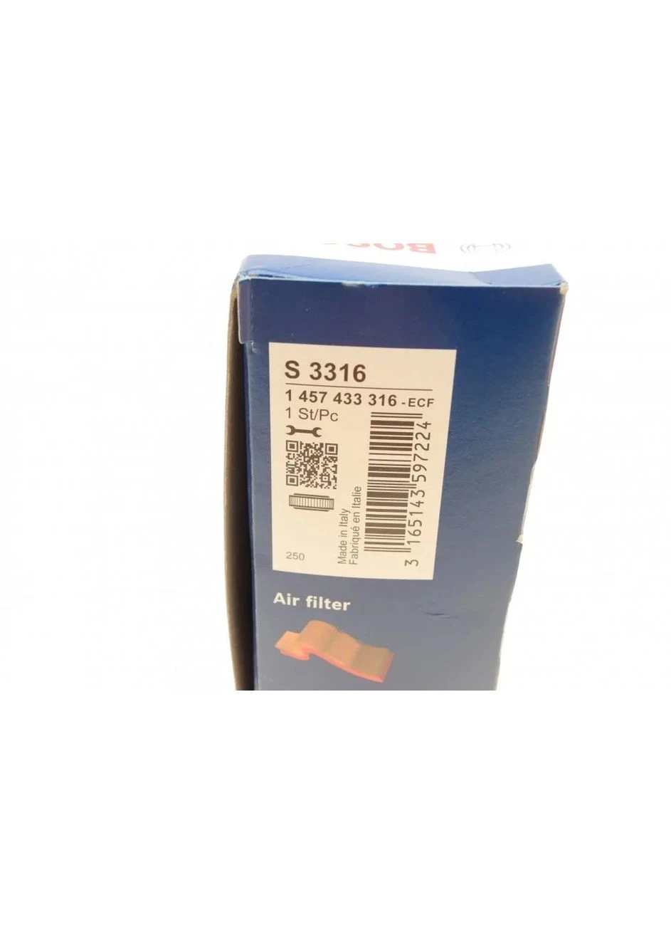 Фильтр воздушный FIAT PANDA, PUNTO 03- (пр-во ) 1457433316 Bosch (360496120)