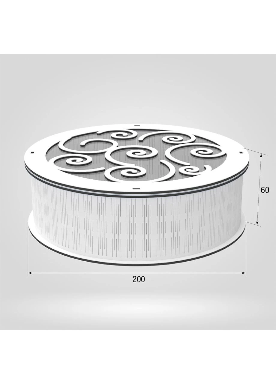 Подарункова коробка d200 h60 Ekostar (368306538)