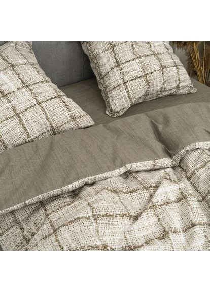 Комплект постільної білизни євро ранфорс 24296 100% бавовна Viluta (361971177)