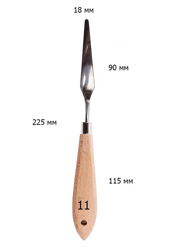 Мастихин #11 ромб, 90*18 мм Worison (322635014)