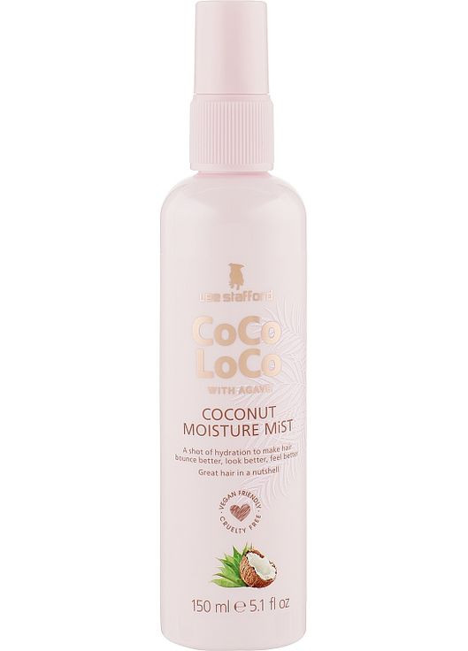 Зволожувальний спрей для волосся Coco Loco With Agave Heat Protection Mist 150ml (1019327-117383) Lee Stafford (368612469)