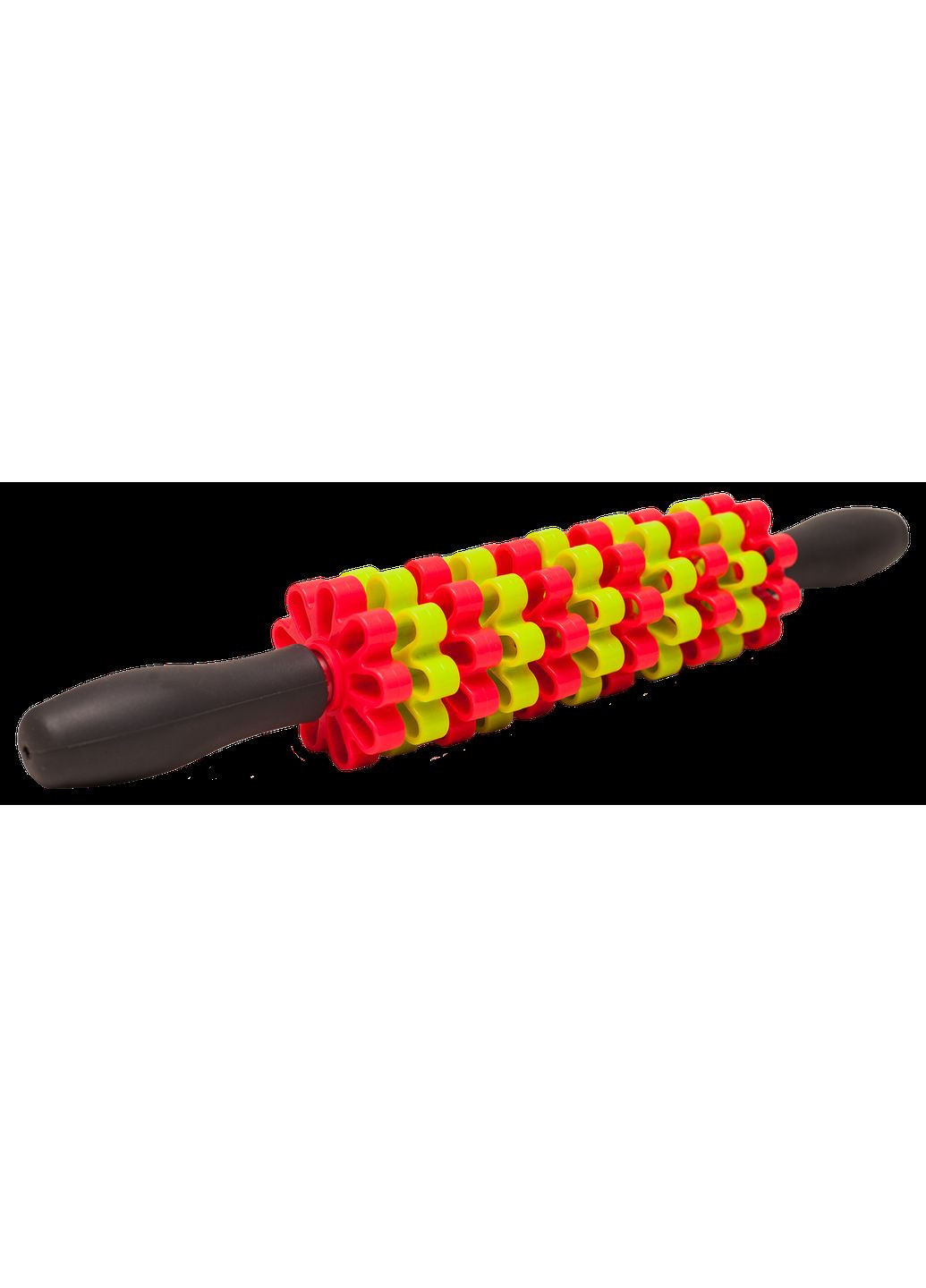 Роликовый ручной массажер-палка для глубокого массажа мышц 8x45 см HBC (372890175)