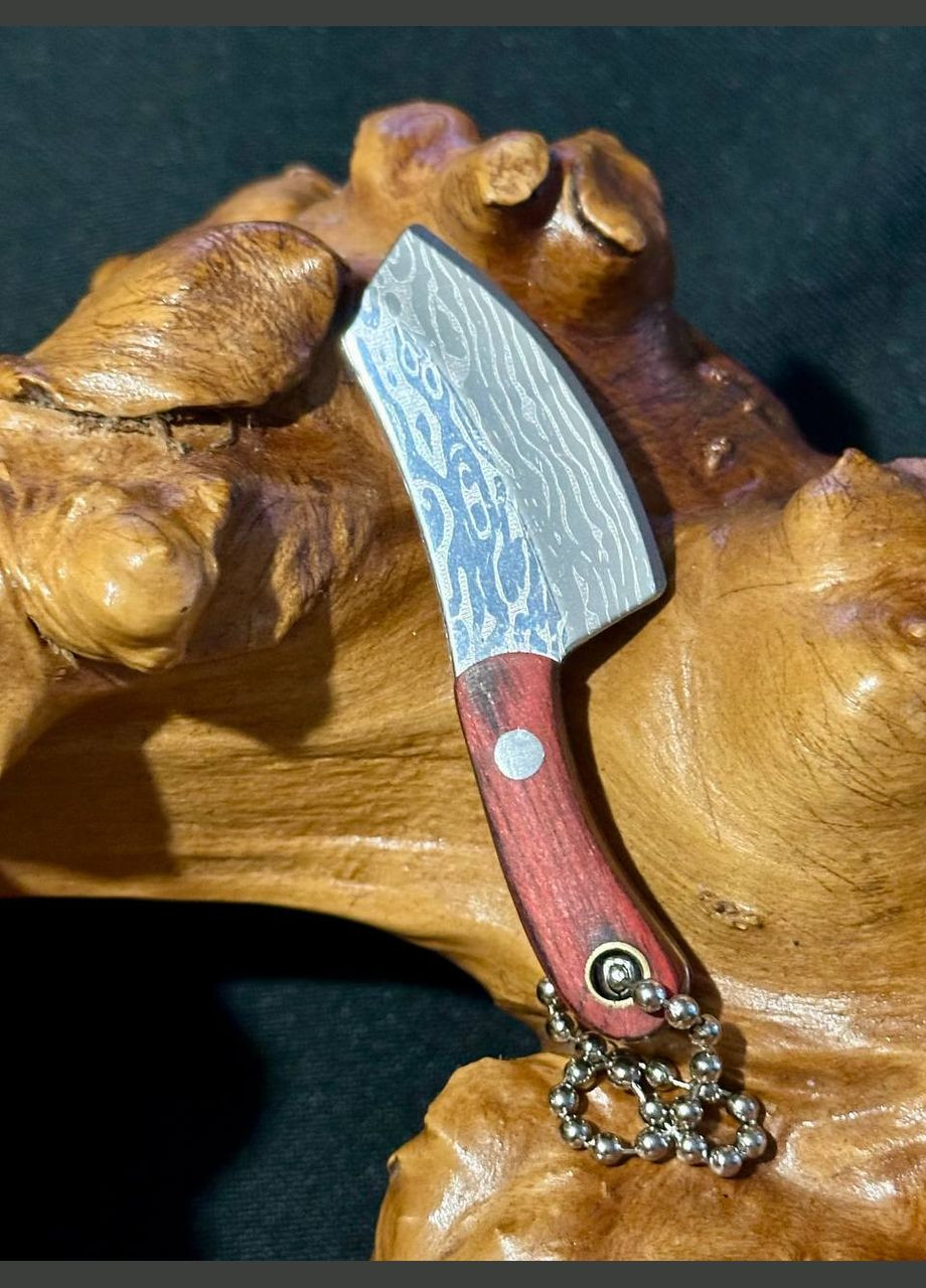 Мініатюрний функціональний ніж - брелок із нержавіючої сталі No Brand (288790005)