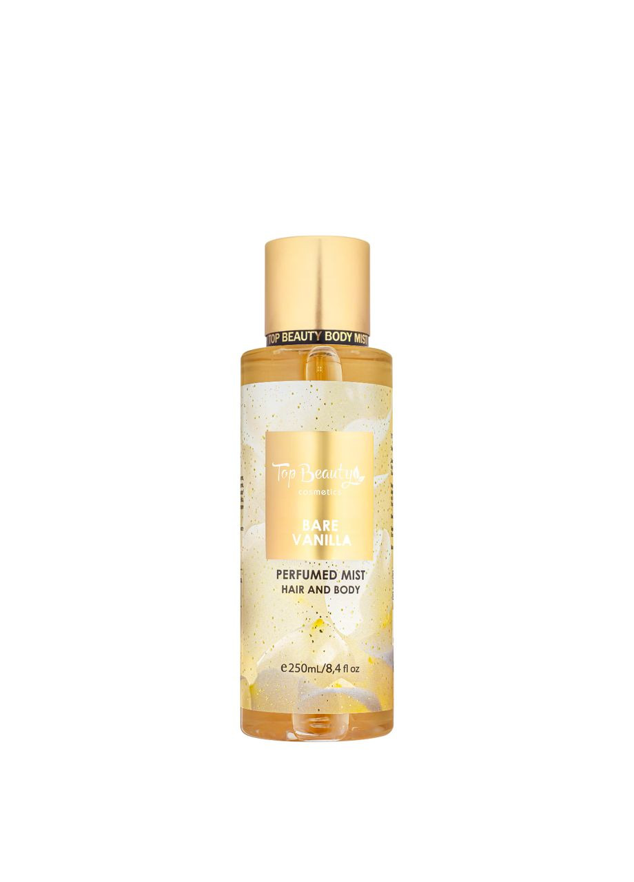 Cпрей-міст для тіла та волосся парфумований Bare Vanilla 250 мл Top Beauty (306456023)
