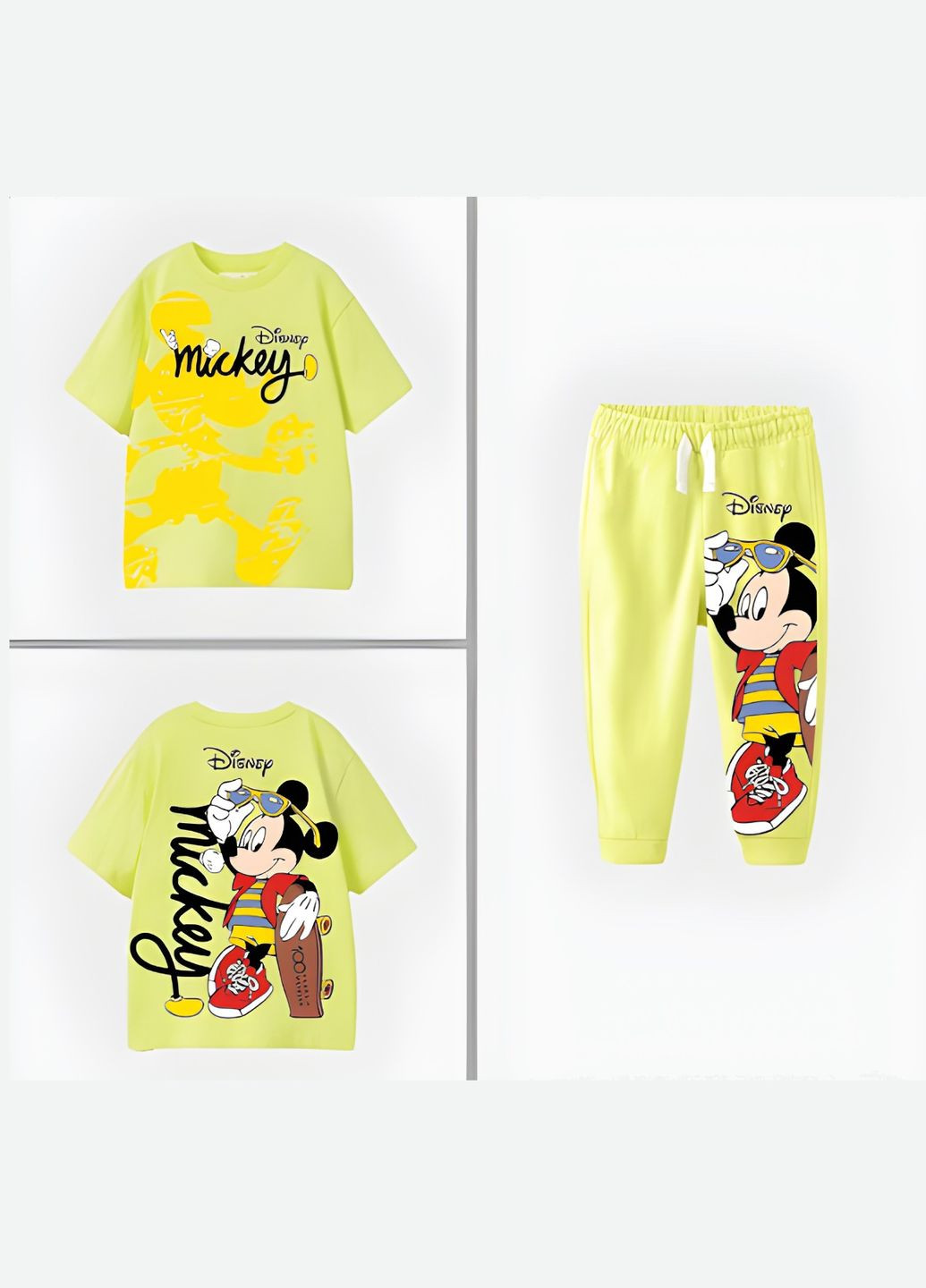 Спортивный костюм Mickey Mouse (Микки Маус) TRW120373 Disney футболка+штани (289478224)