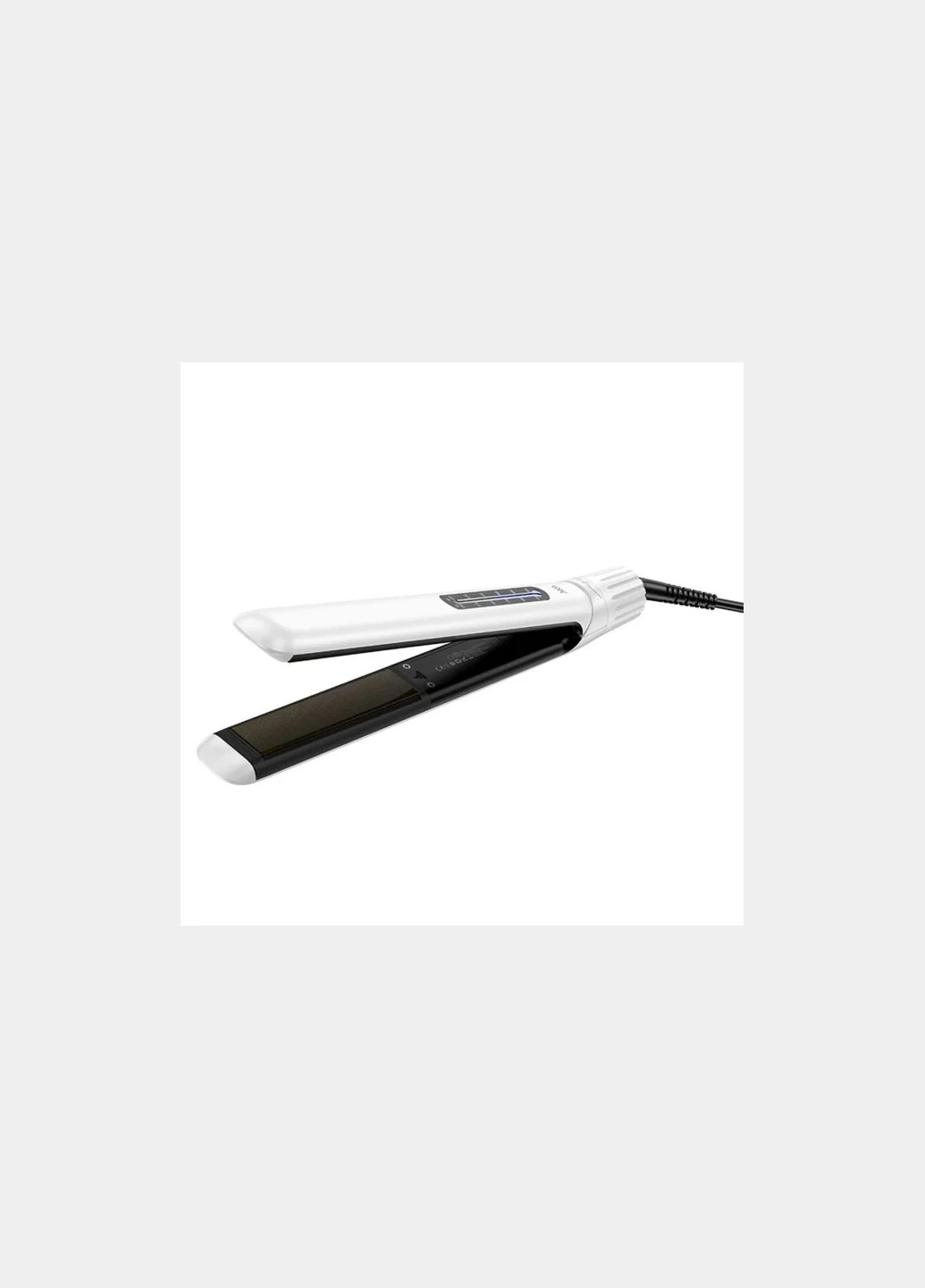Плойка випрямляч для волосся HP41 Straight And Curly Hair Dual-purpose Hair Straightener White Hoco (317408168)
