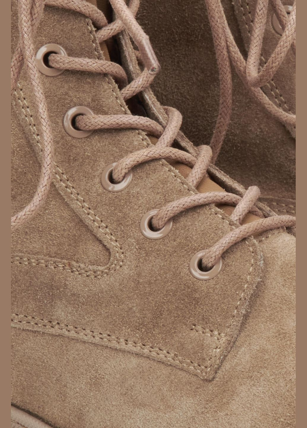 Осенние ботинки, цвет бежевый Estro