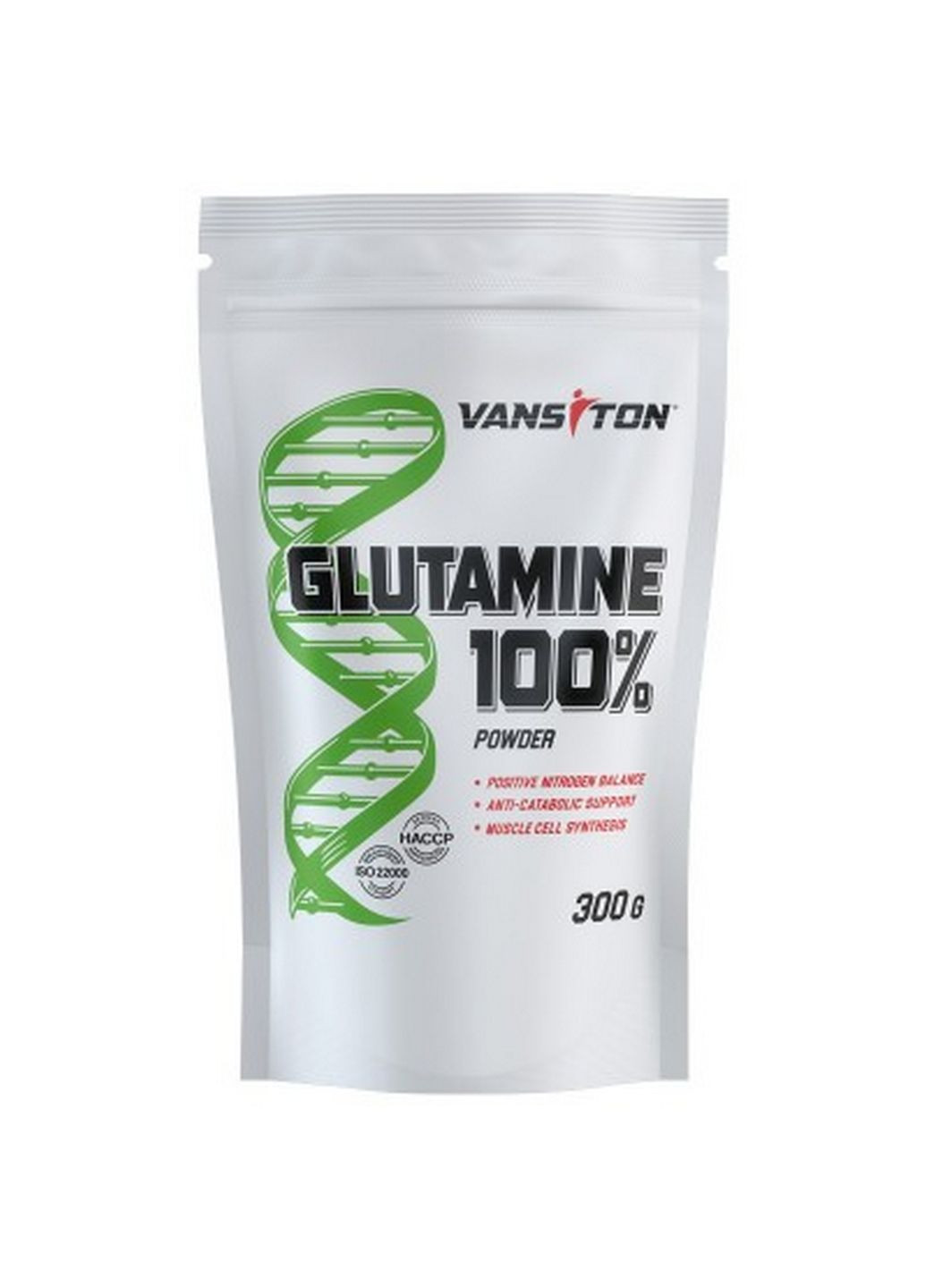 Амінокислота Glutamine, 300 грам Vansiton (293338956)