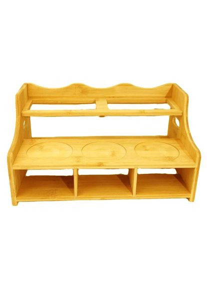 Полка настольная из дерева Талкорган карри (ПСТ-002203) No Brand (327847117)