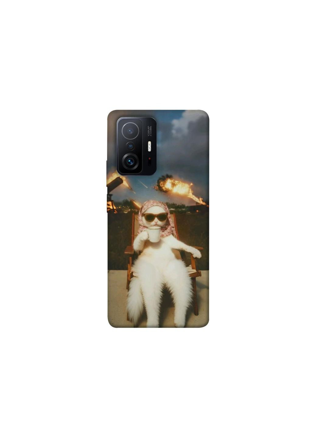 Чохол на Xiaomi 11T / 11T Pro cat explosion Frontalka (356090695)