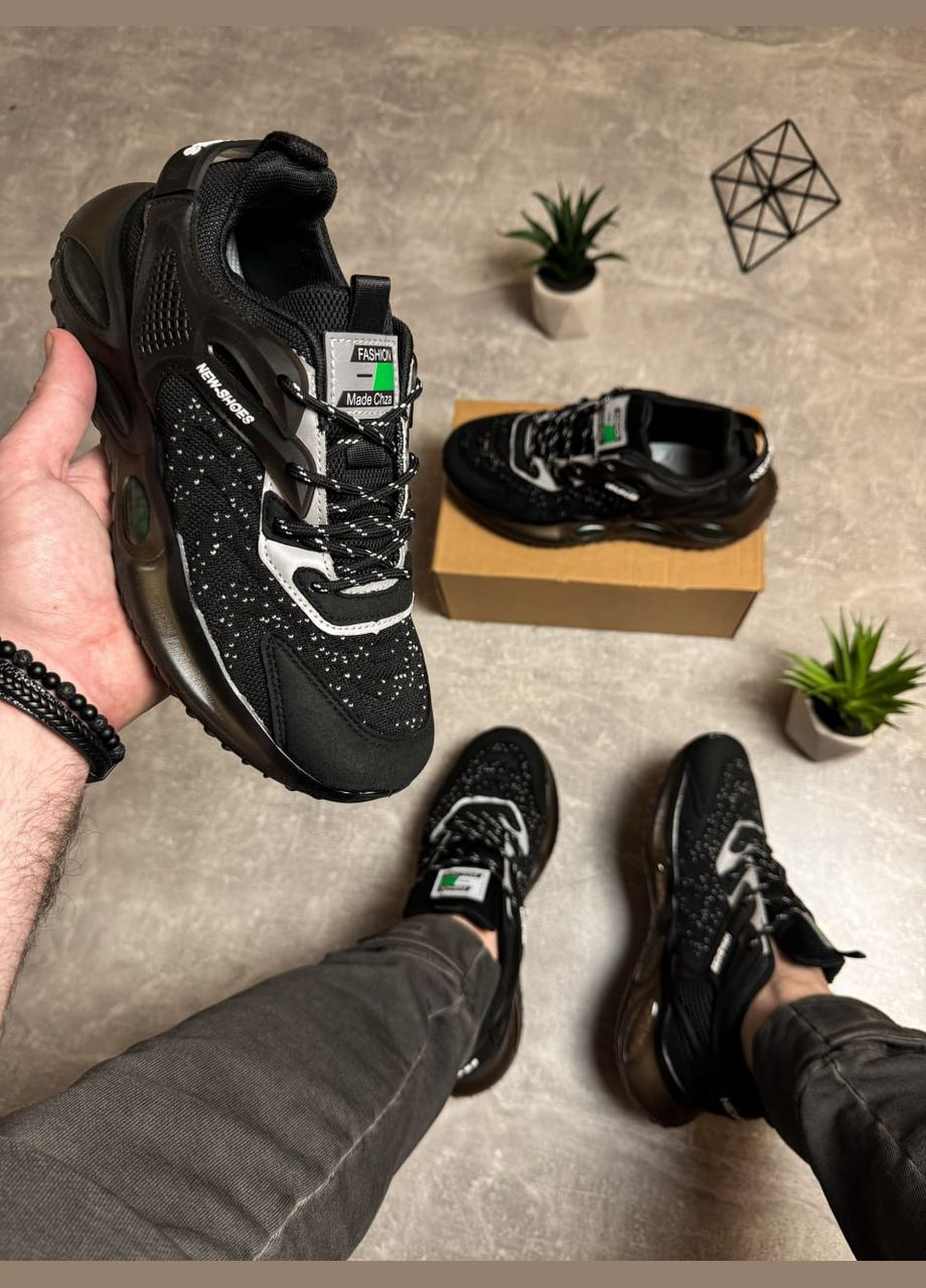 Чорні Літні кросівки чоловічі Stilli 5783