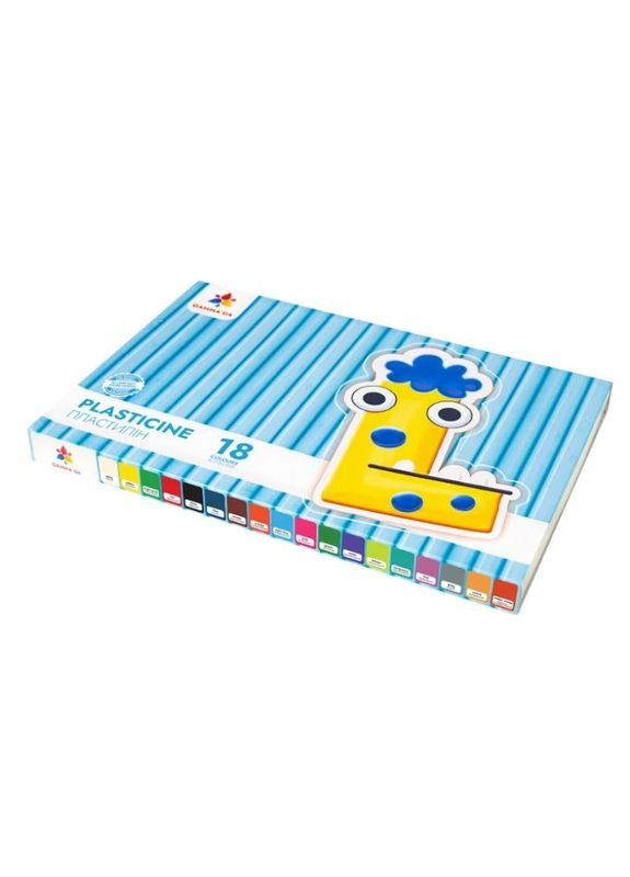 Дитячий набір пластиліну 200318, 18 кольорів ГАММА'UA (366969654)