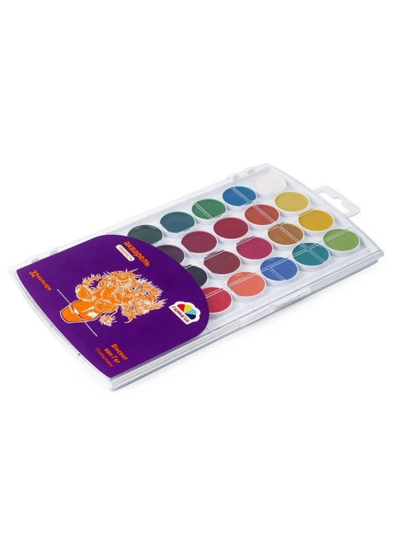 Акварельные краски "Творчество" 400124, 32 цвета ГАММА'UA (346752559)