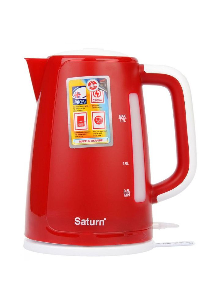 Електрочайник ST-EK8435U Red Saturn (339082235)