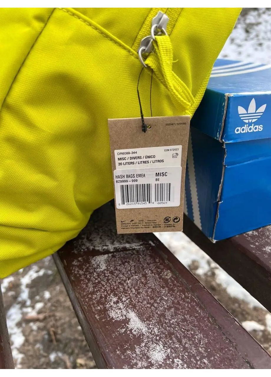 Рюкзак з пеналом в школу спортивний найк 20L зручний місткий Nike Air Big Logo (364988996)