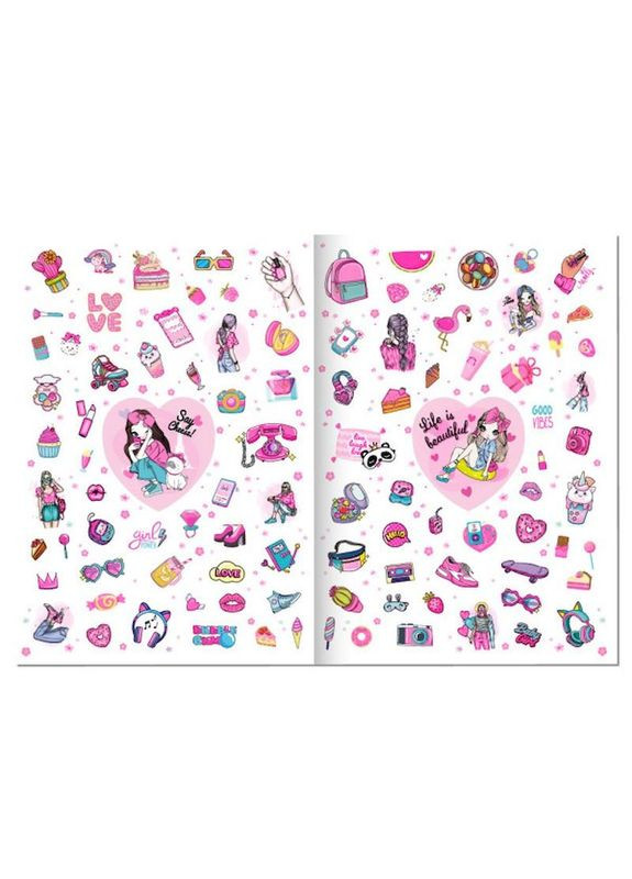 Дитяча розмальовка "Girls' Lifestyle" РМ-88-03 серія "Dream & Style" No Brand (362568887)