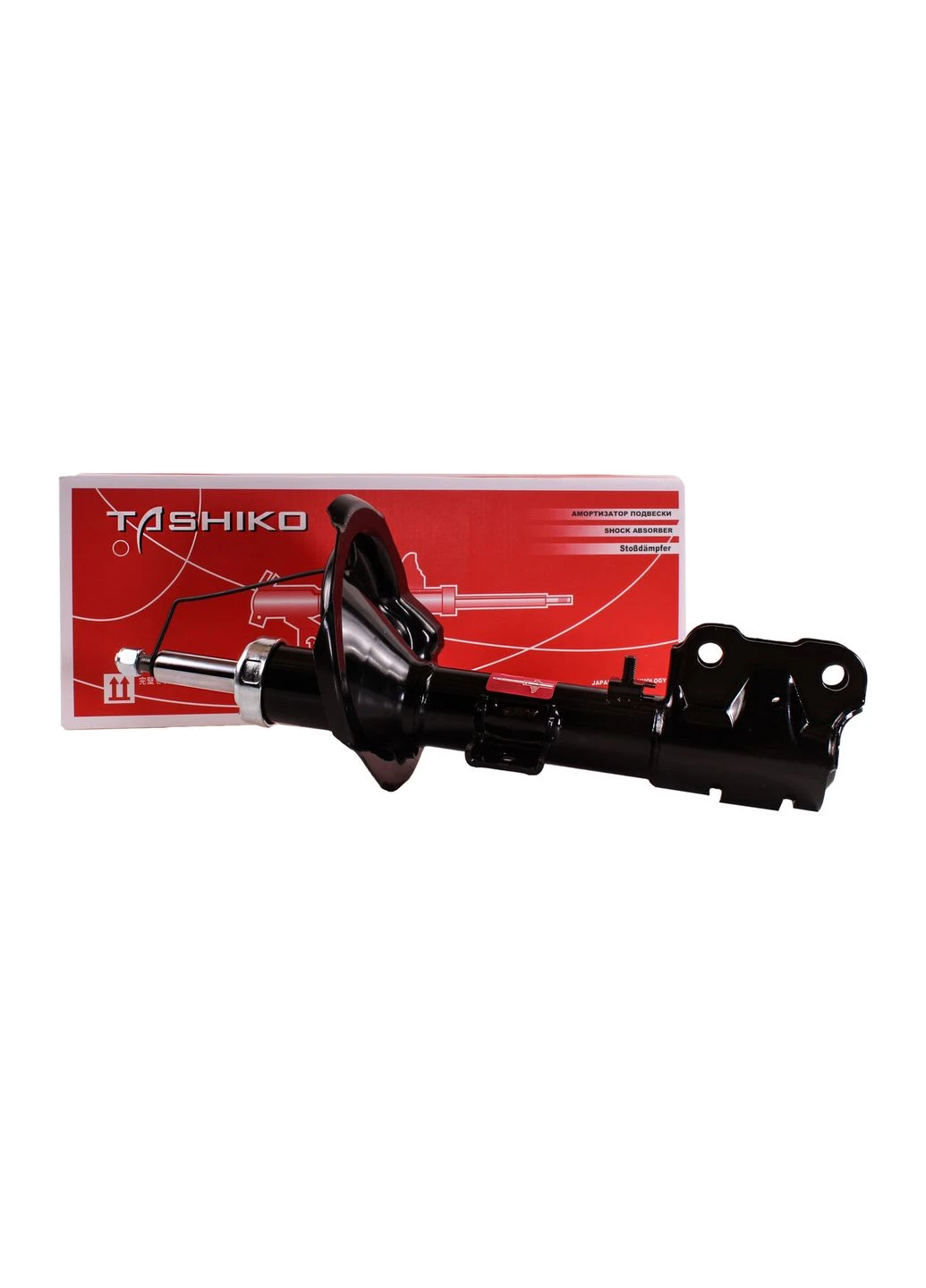 Стійка амортизатора передня права Mitsubishi Lancer 10 UA 2008-- 339117 Tashiko (377486816)