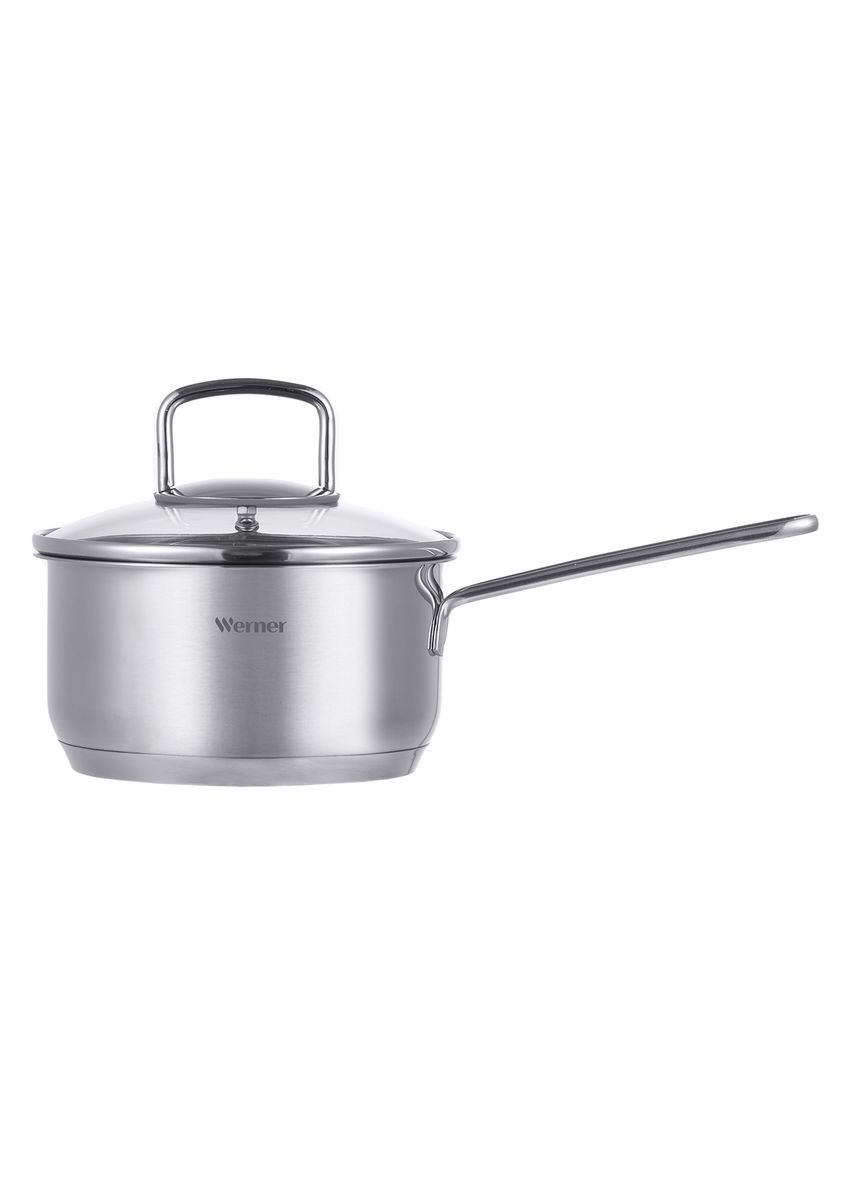 Ковш с крышкой Werner Como GP-50168 16 см 1.7 л серебристый Gipfel (361399787)