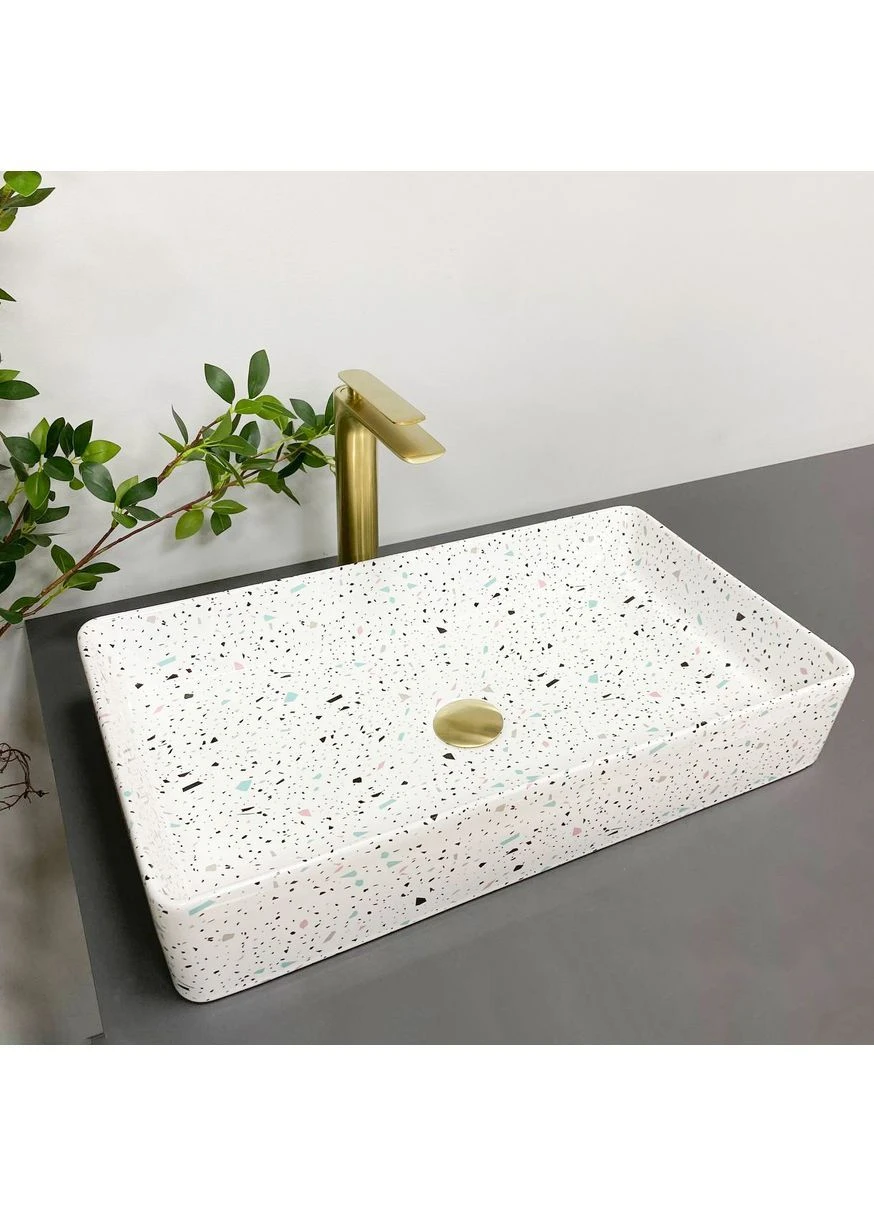 Умивальник (раковина) TRIEST MOSAIC GLOSSY накладний VBI (401619159)