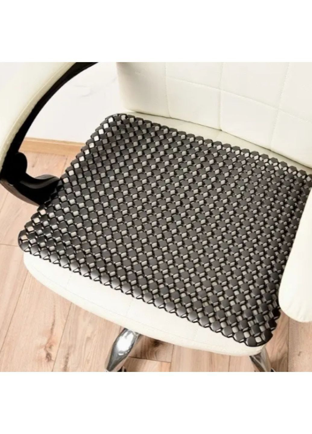 Масажна вентиляційна накидка для сидіння - для авто, офісу та дому, 48×38 см, З силіконовим килимком (ОПС-13-21) No Brand (371809867)