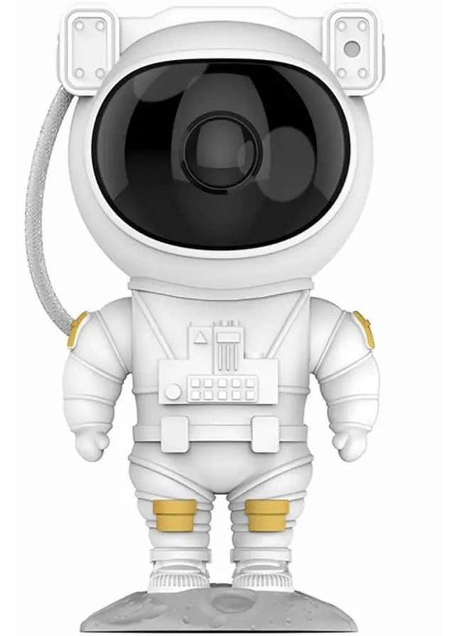 Лазерний нічник-проектор зоряного неба Astronaut 1500 mAh white PRC (360418829)