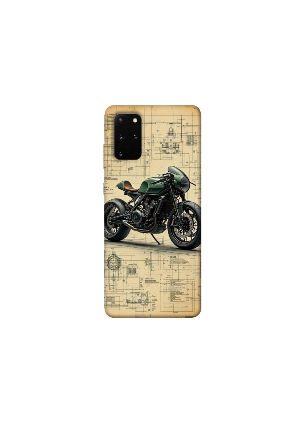 Чехол на Samsung Galaxy S20+ Bike model Frontalka (354205215)