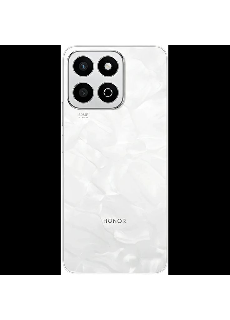 Смартфон 200 Smart 5G 8/256Gb Moonlight White Global version Honor (360397370)