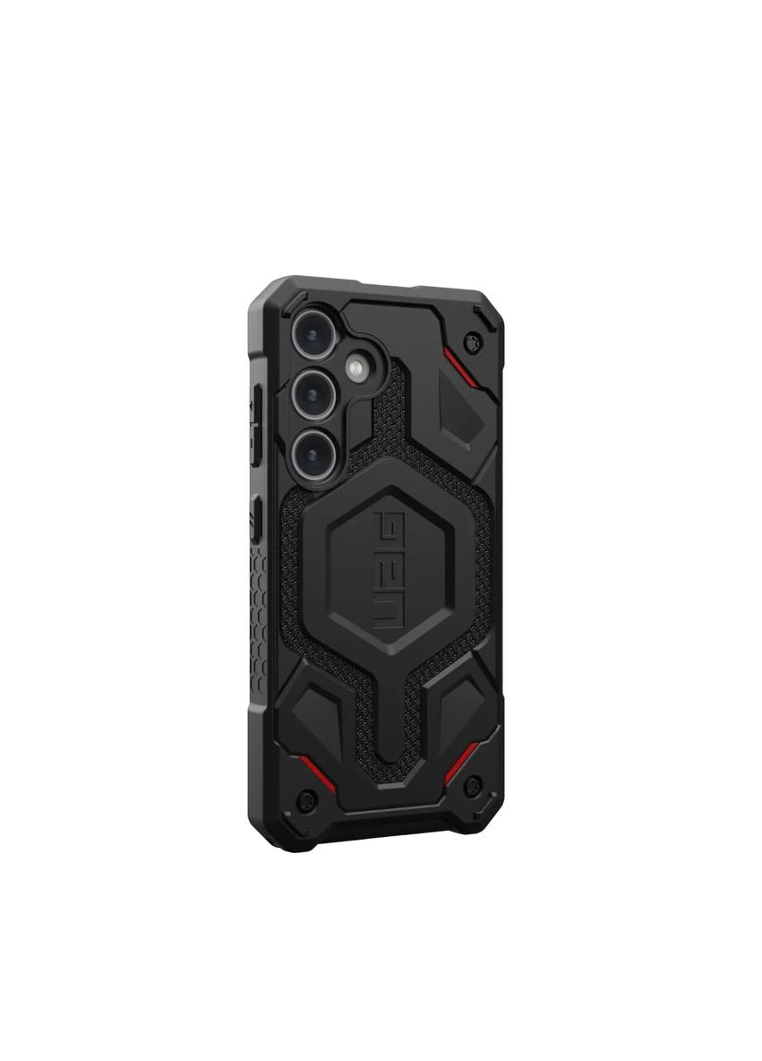Чехол-накладка Monarch для Samsung Galaxy S24 Kevlar Black (214411113940) Urban Armor Gear (366831364)