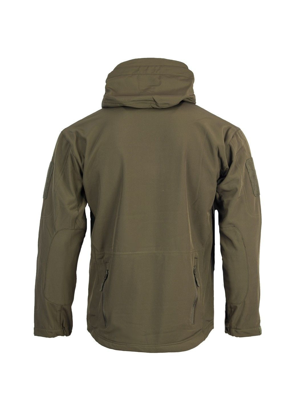 Оливкова демісезонна тактична куртка softshell shark skin silver knight Vik-Tailor