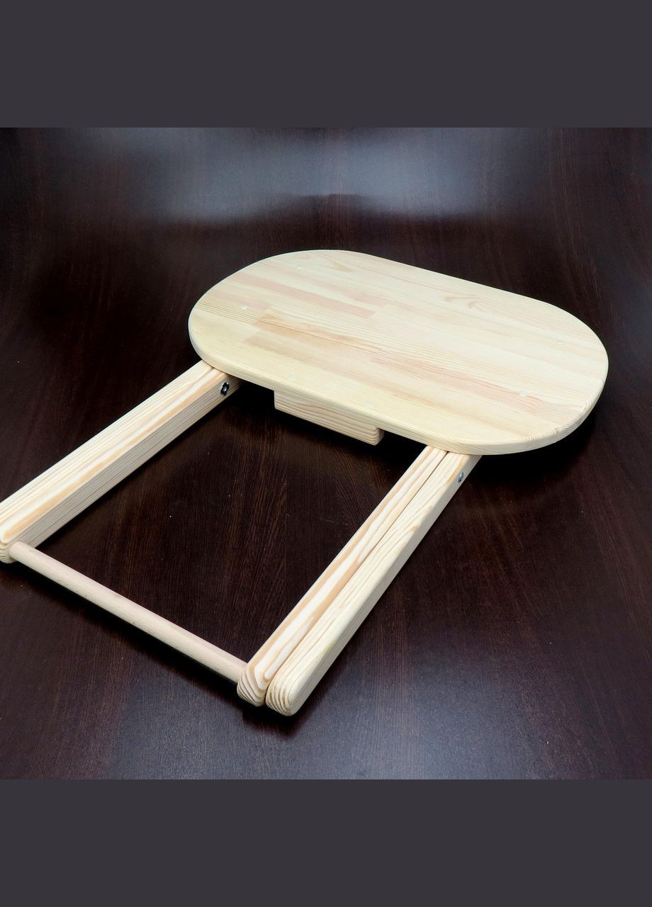 Столик розкладний з дерева Денмарк бланже (СУН-001301) No Brand (328960505)