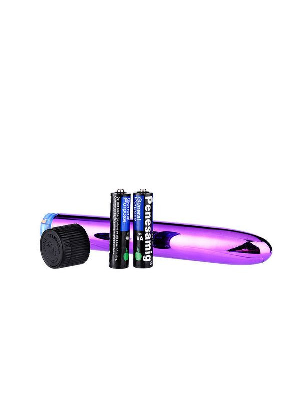 Вібратор пластиковий гладкий універсальний класичний 17 см No Brand (374008690)