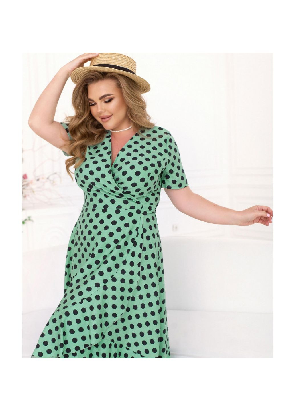 Мятное платье Liton