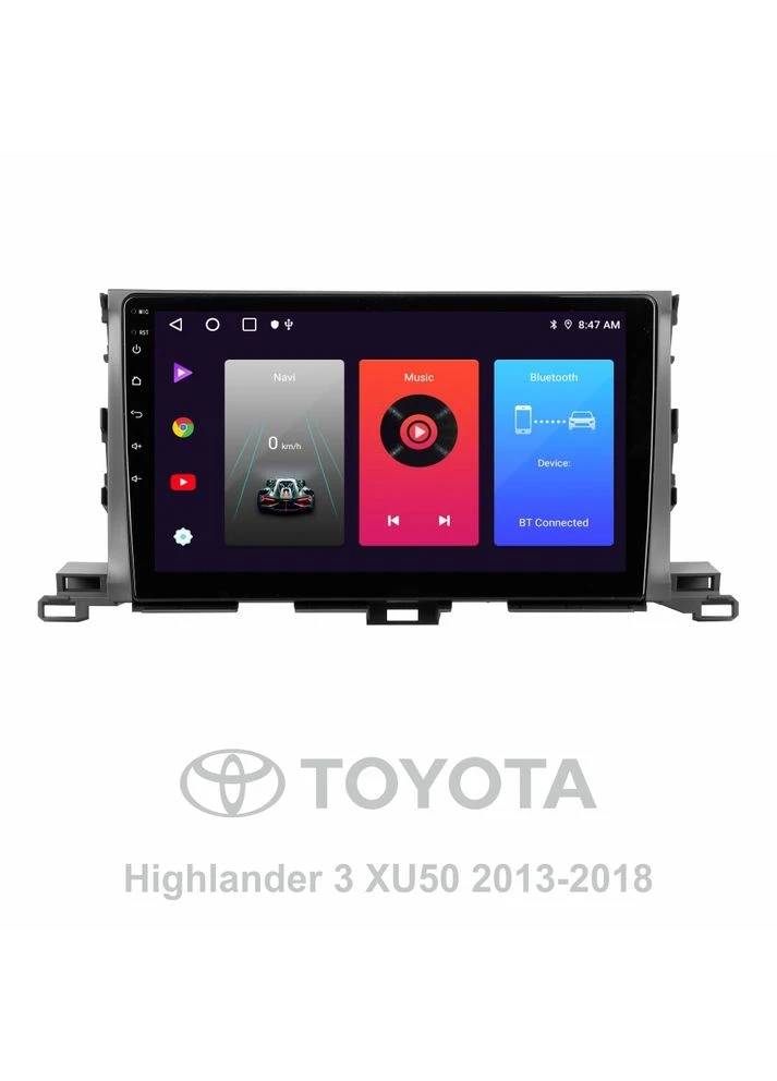 Штатна магнітола F10216 2+32 Gb Toyota Highlander 3 XU50 2013-2018 (A) 10" Sigma (378919436)