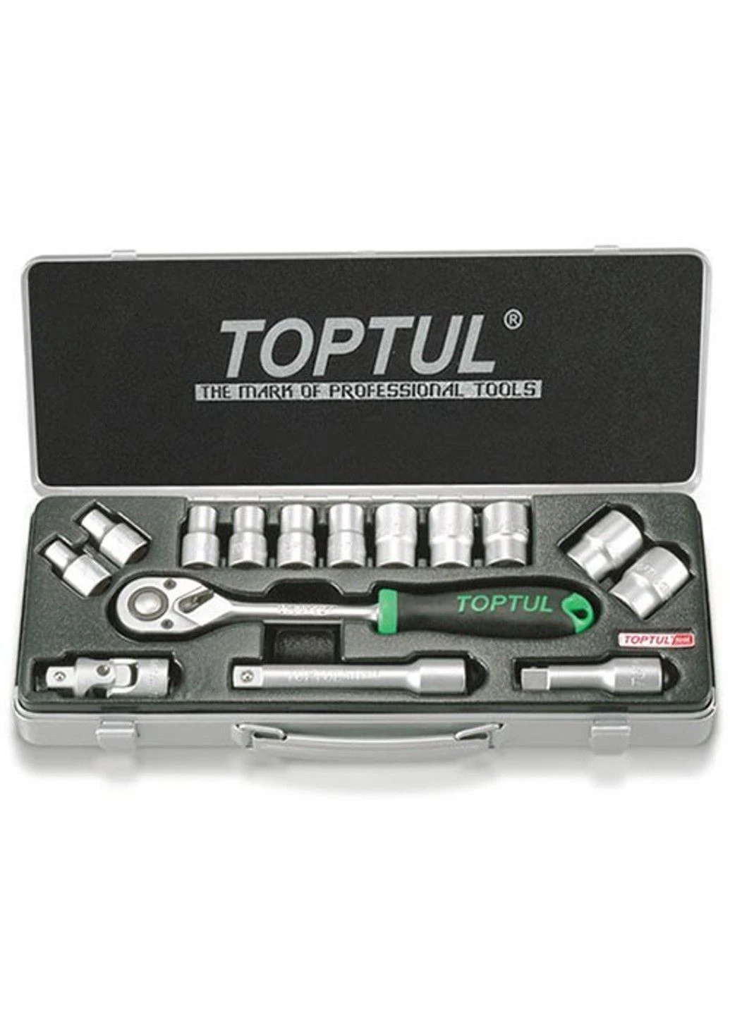 Набір інструменту 1/2" 15од. (6-гр.) TOPTUL (395962959)