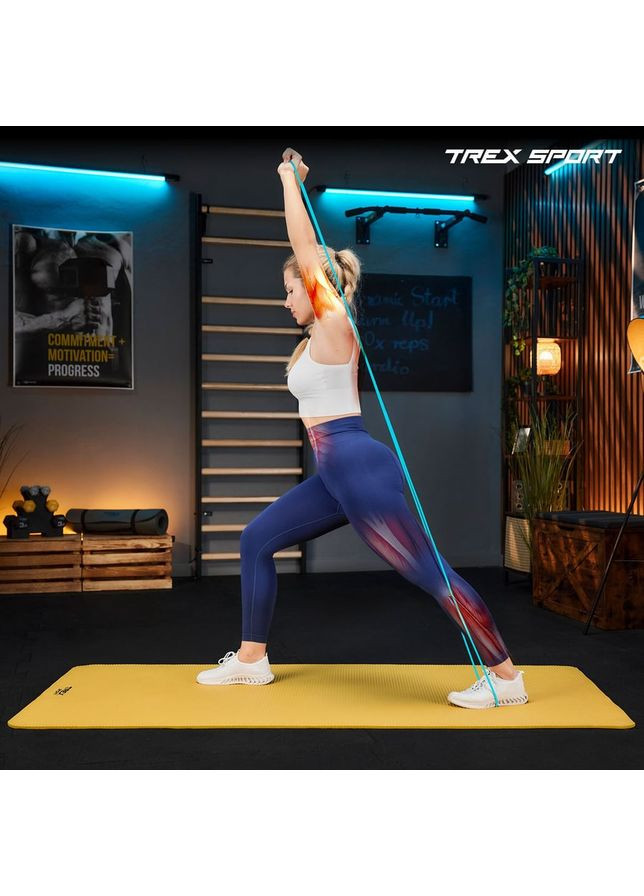 Набір резинок для фітнесу TX-003PBV 3в1 2-30кг TREX Sport (372506692)