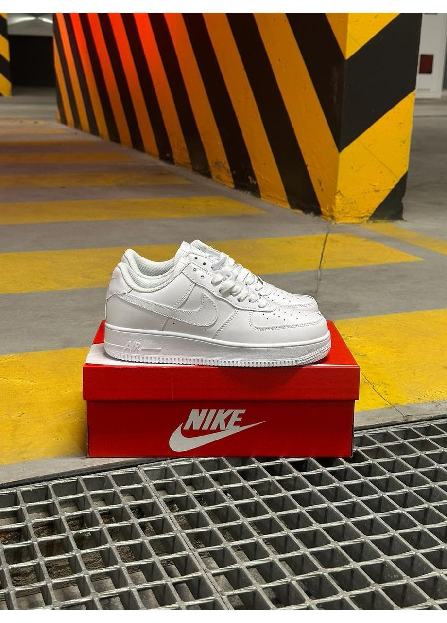 Белые кроссовки nike white No Brand Air Force 1 Low
