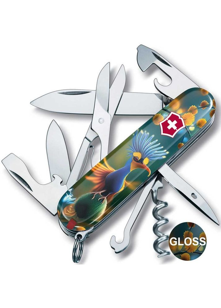 Складаний ніж Climber Design 1.3703.3_R2110pk Victorinox (360897254)