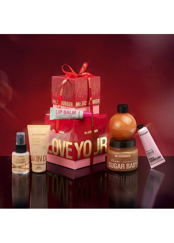 Подарунковий набір Mr.SCRUBBER Salted Caramel Season Mr. Scrubber (370143760)