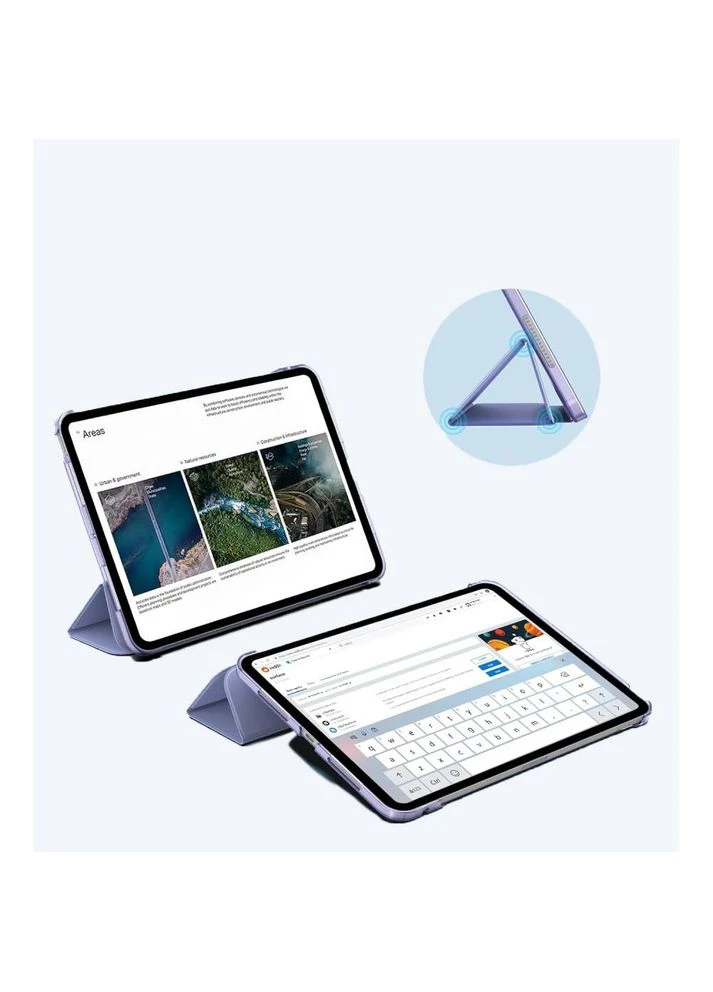 Чохол Tri Fold Hard для Apple iPad Pro 11" M5 2025 Purple (715998) BeCover (400715119)