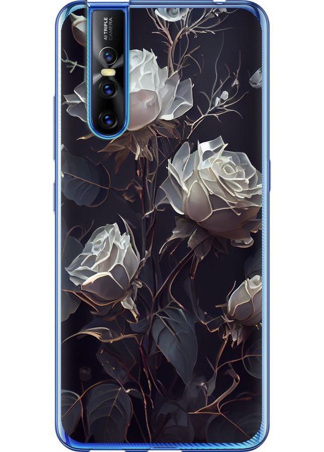 2D пластиковый чехол 'Розы 2' для Endorphone Vivo V15 pro (258905341)