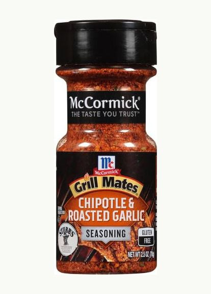 Приправа Grill Mates Chipotle & Roasted Garlic Seasoning універсальна 70 г McCormick (313293919)