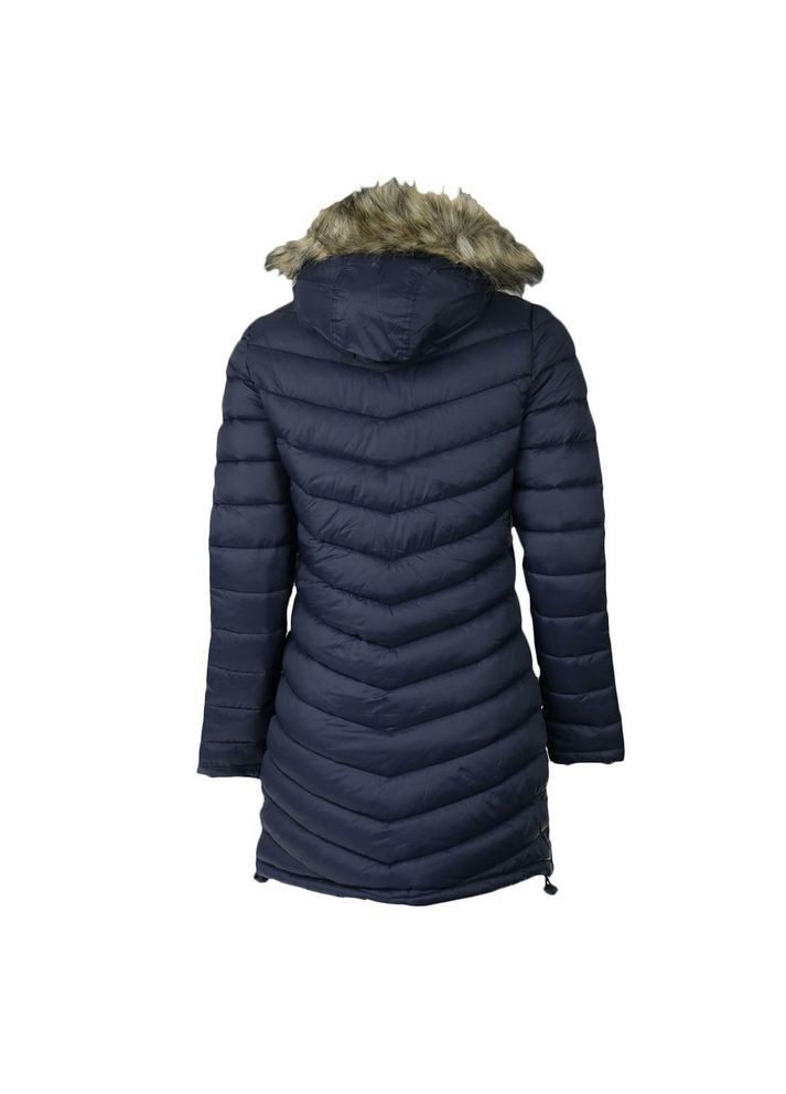 Синій демісезонний Пуховик Superdry