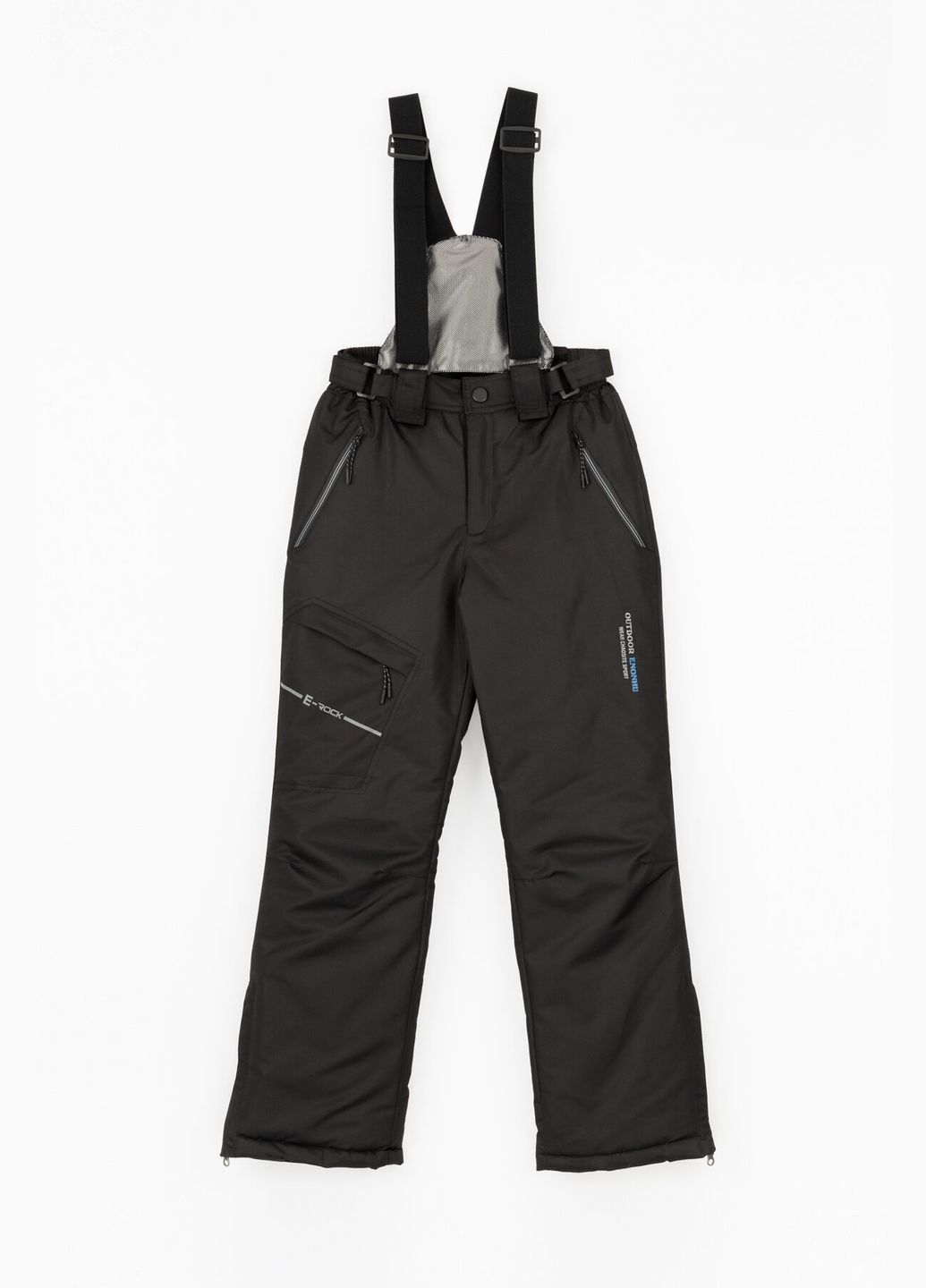 Штаны на шлейках для мальчика EN103 146 см Черный shop (2000989593904) No Brand (259346246)