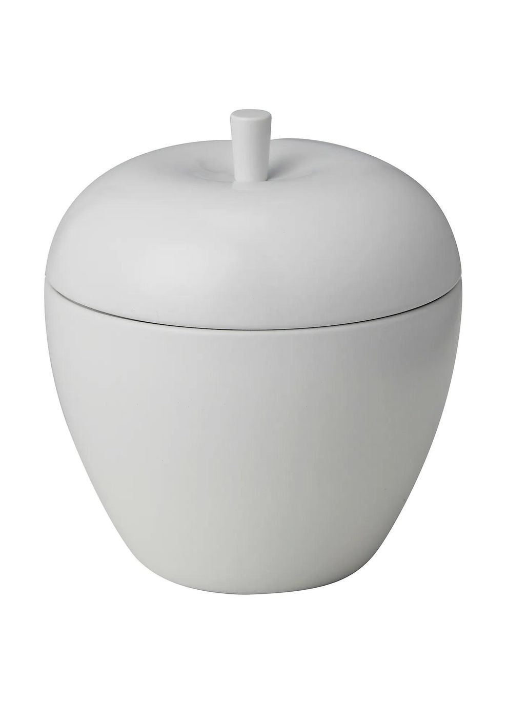 Ароматична свічка в метконтейнери ІКЕА ANSPRAKSLOS 9 см Яблуко і груша білі (90488204) IKEA (271122473)