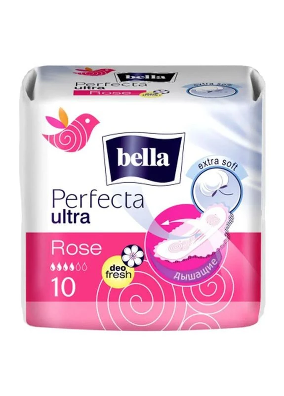 Гігієнічні прокладки Perfecta Ultra Rose Deo Fresh 10 шт. (5900516305918) Bella (397434261)