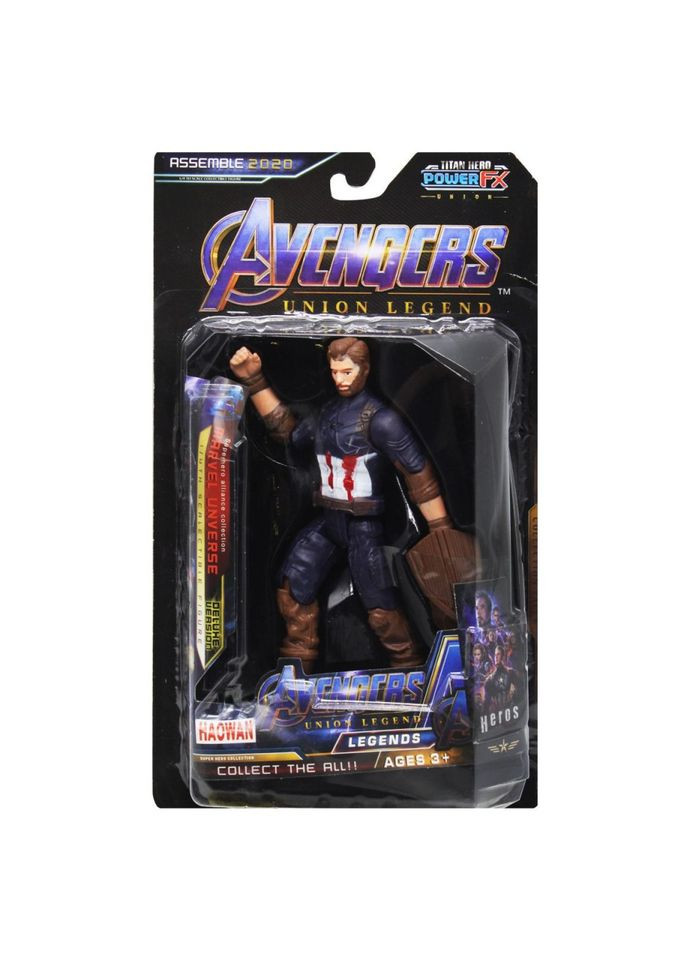 Фигурка супергероя "AVENGERS" 99005-2-1-10 Капитан Америка Bambi (365250283)